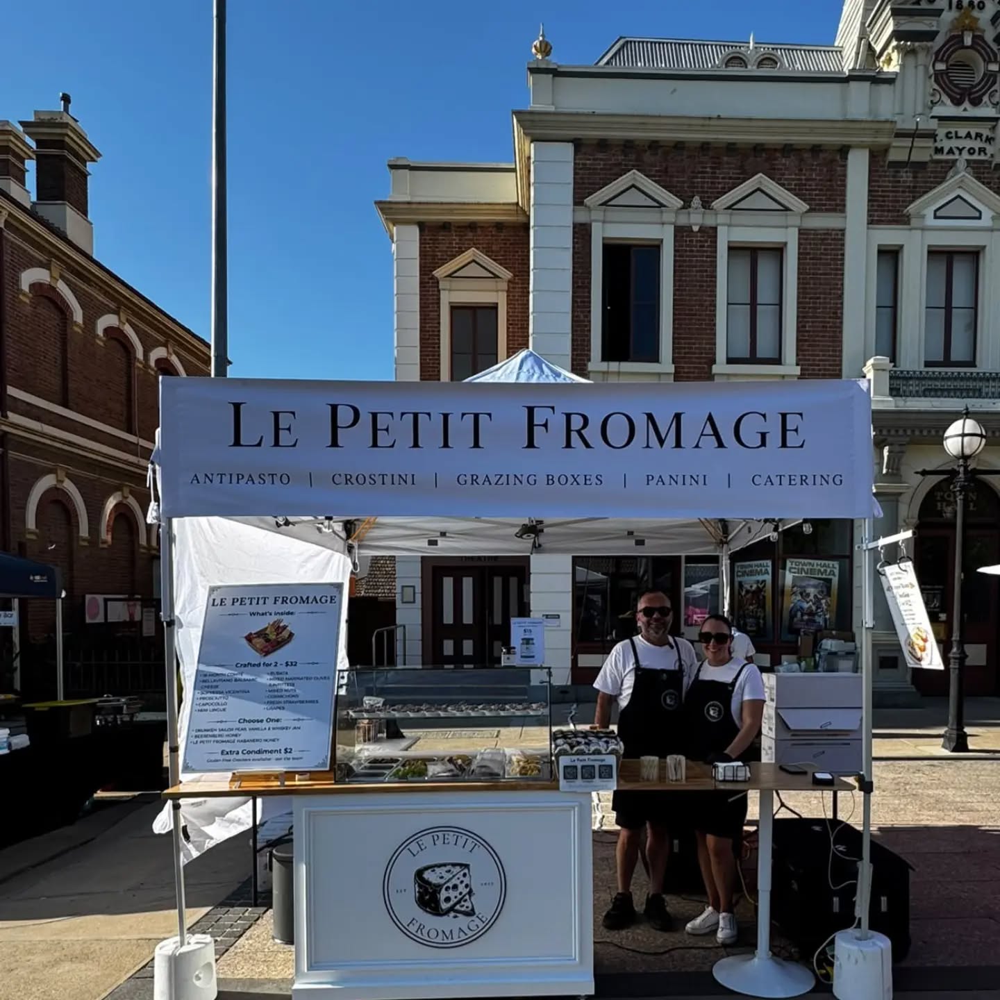 What a day at Flavours of Mudgee! 🧀🍇

A huge thank you to everyone who stopped by Le Petit Fromage, said hello and supported us. We loved seeing so many of you enjoying our antipasto boxes — and it’s safe to say our whipped ricotta crostini were a hit! 🤍

We had such a great time being part of the event and sharing a little taste of Le Petit Fromage with Mudgee.

Until next time! 🧀🥂

#FlavoursOfMudgee #Mudgee #Charcuterie #Antipasto #crostini